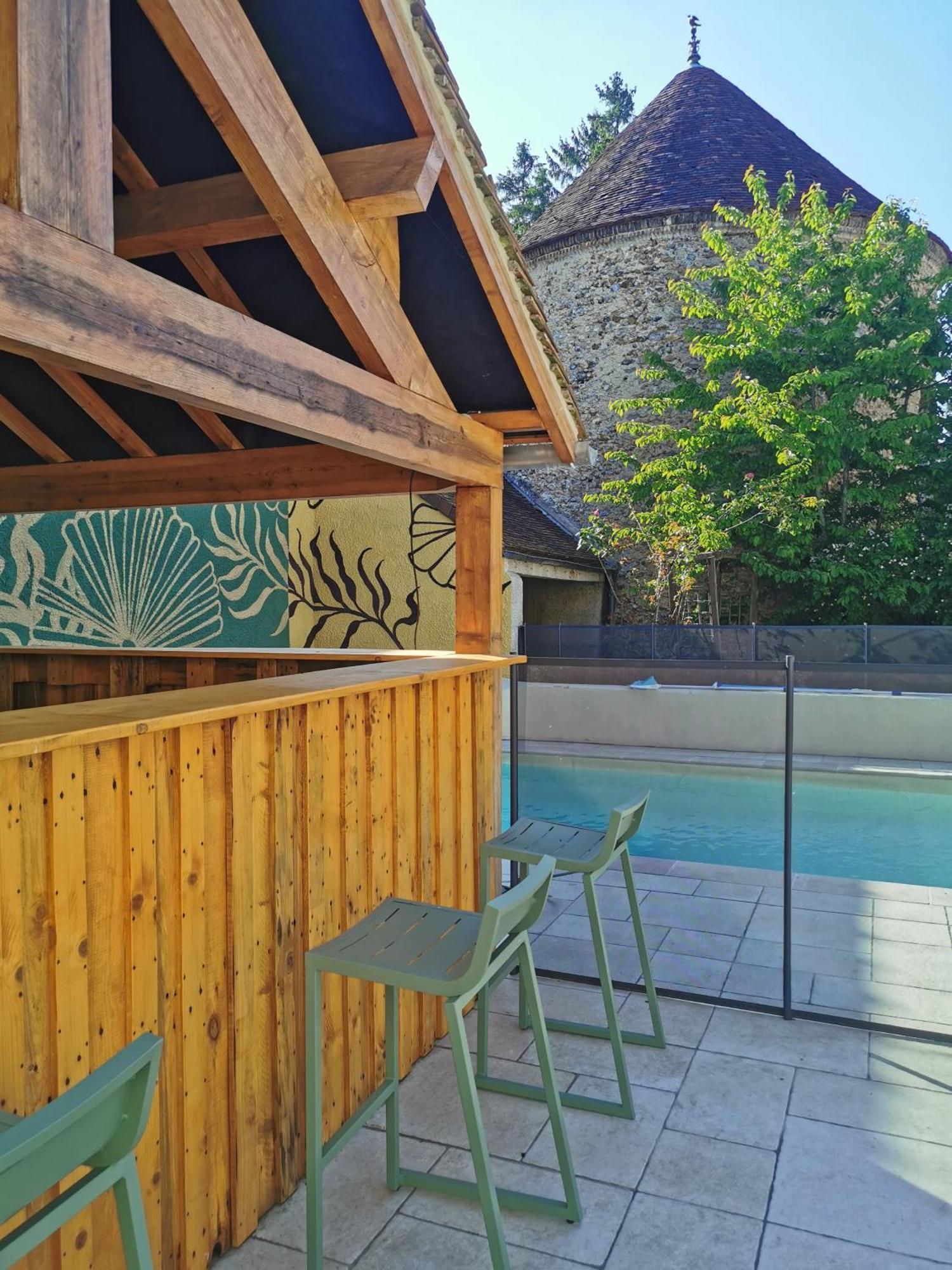 Domaine De Tardais, Ideal Famille Avec Piscine Et Nombreux Loisirs Senonches Extérieur photo