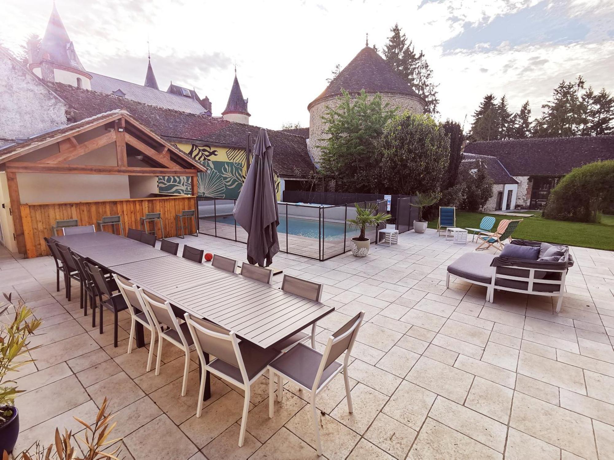 Domaine De Tardais, Ideal Famille Avec Piscine Et Nombreux Loisirs Senonches Extérieur photo