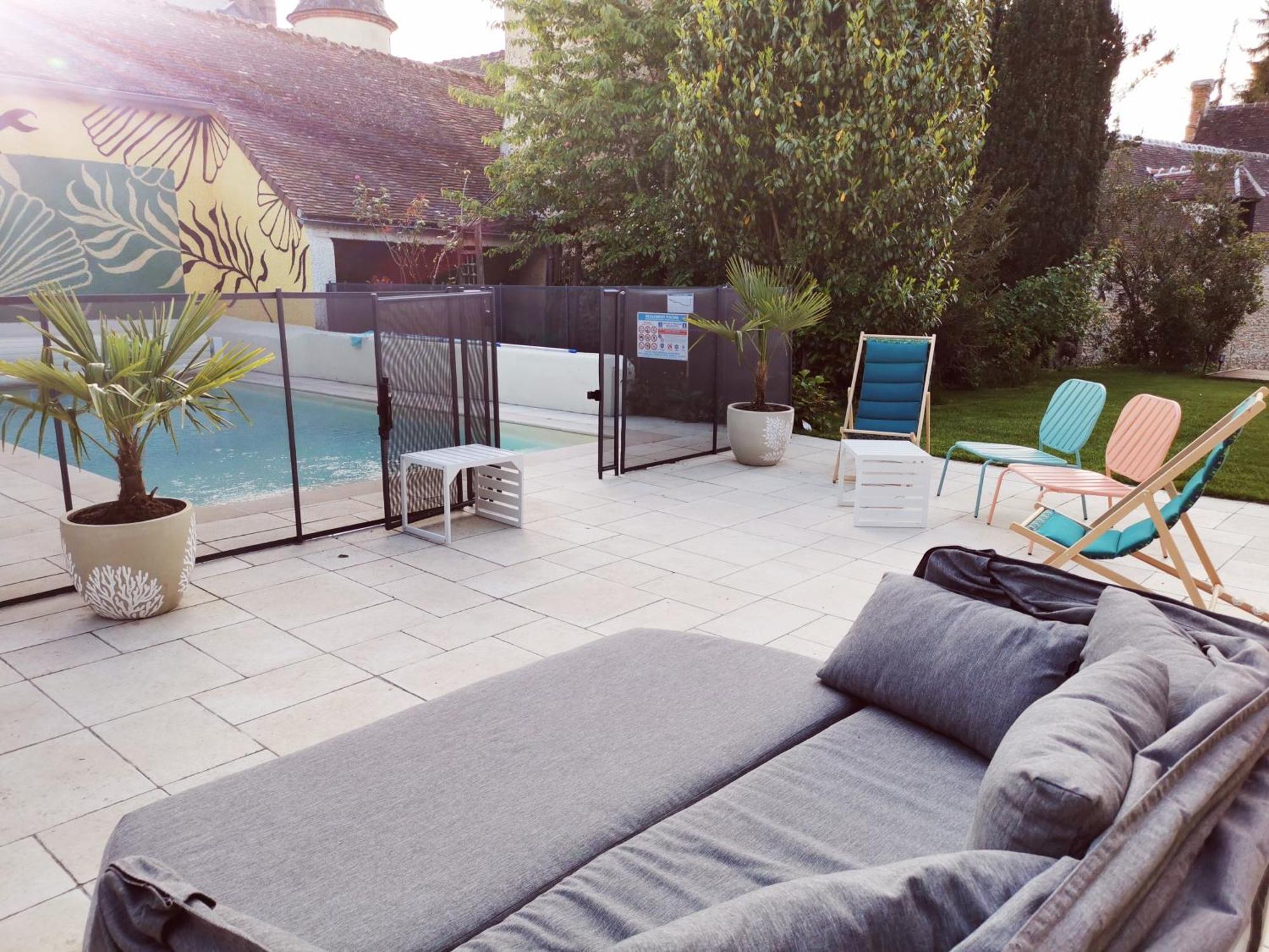 Domaine De Tardais, Ideal Famille Avec Piscine Et Nombreux Loisirs Senonches Extérieur photo